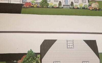 Just finished up a drawing for a planting job. Don’t forget that fall is a great time for planting!