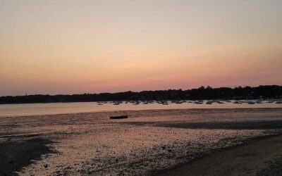 Sunrise over #Hingham Harbor is a great way to start to the week